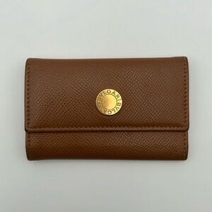 BVLGARI 5 Key Case Holder